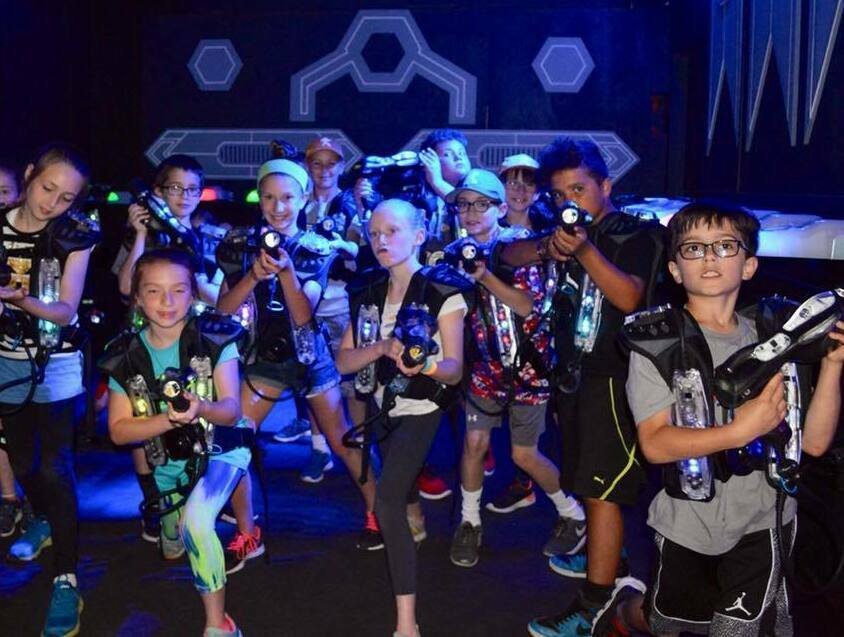 Play WORLD-CLASS indoor laser tag right here in New Hampshire!